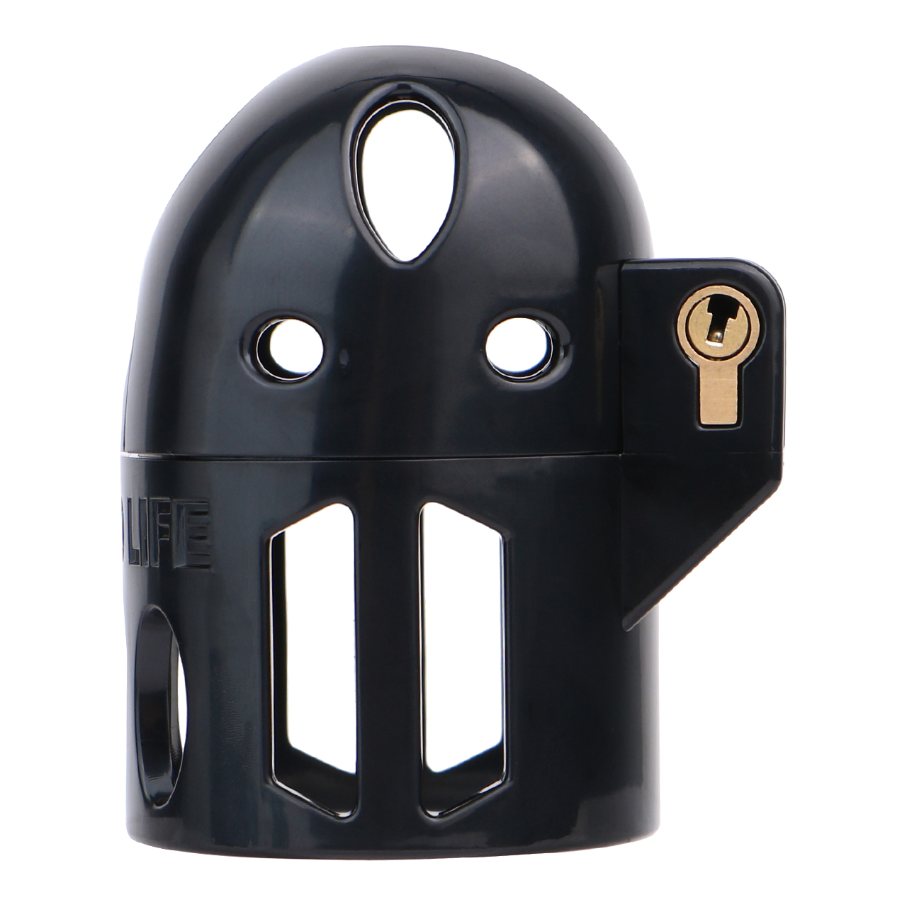 Missile Head Resin Chastity Lock – No Clasp, Futuristic Design