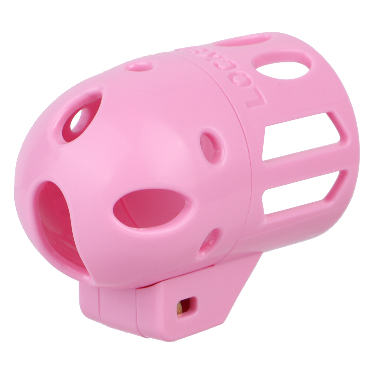 Missile Head Resin Chastity Lock – No Clasp, Futuristic Design