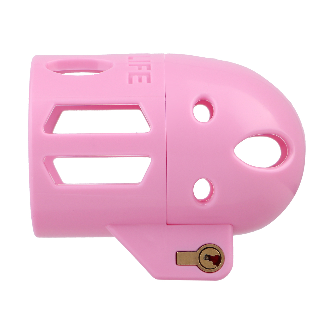 Missile Head Resin Chastity Lock – No Clasp, Futuristic Design