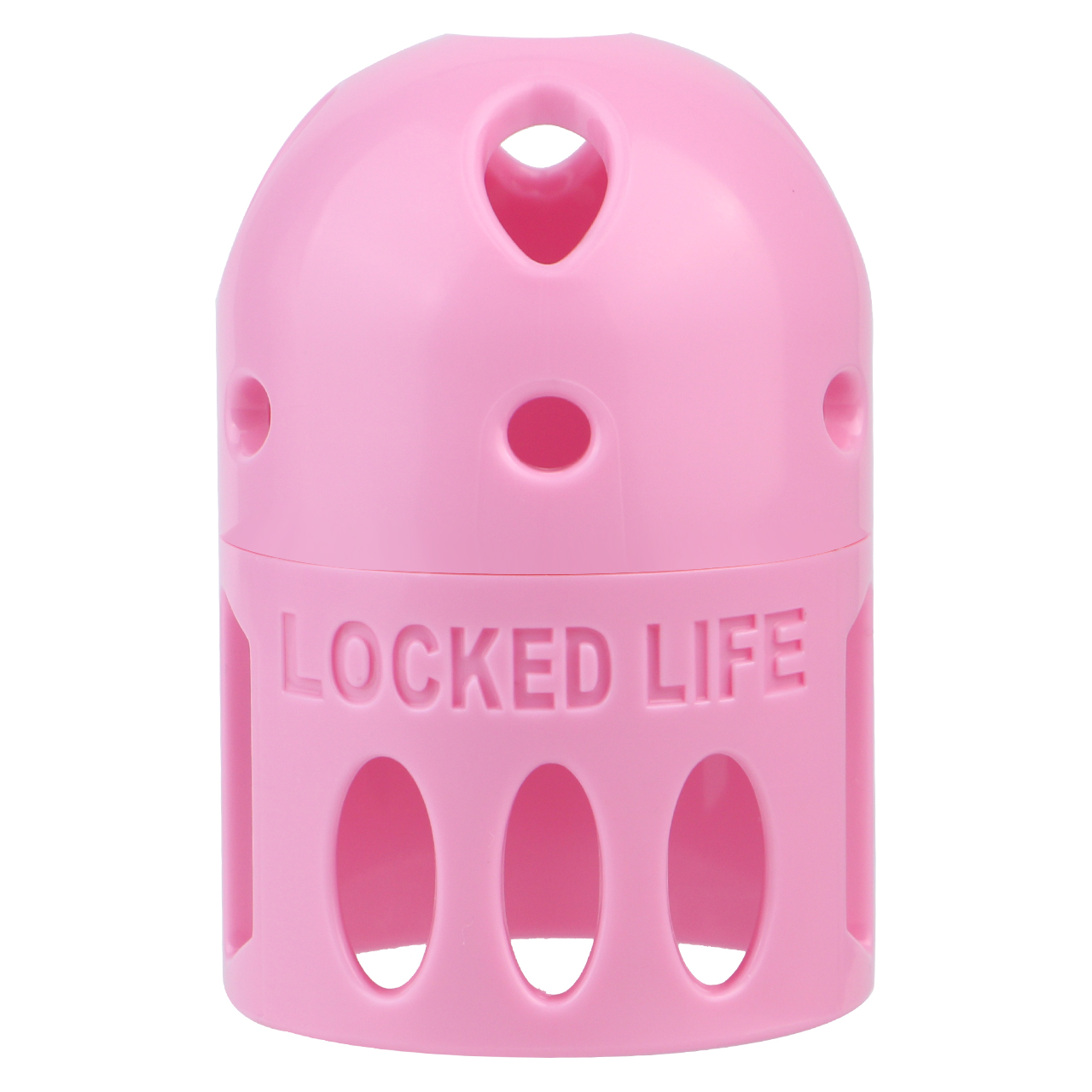 Missile Head Resin Chastity Lock – No Clasp, Futuristic Design