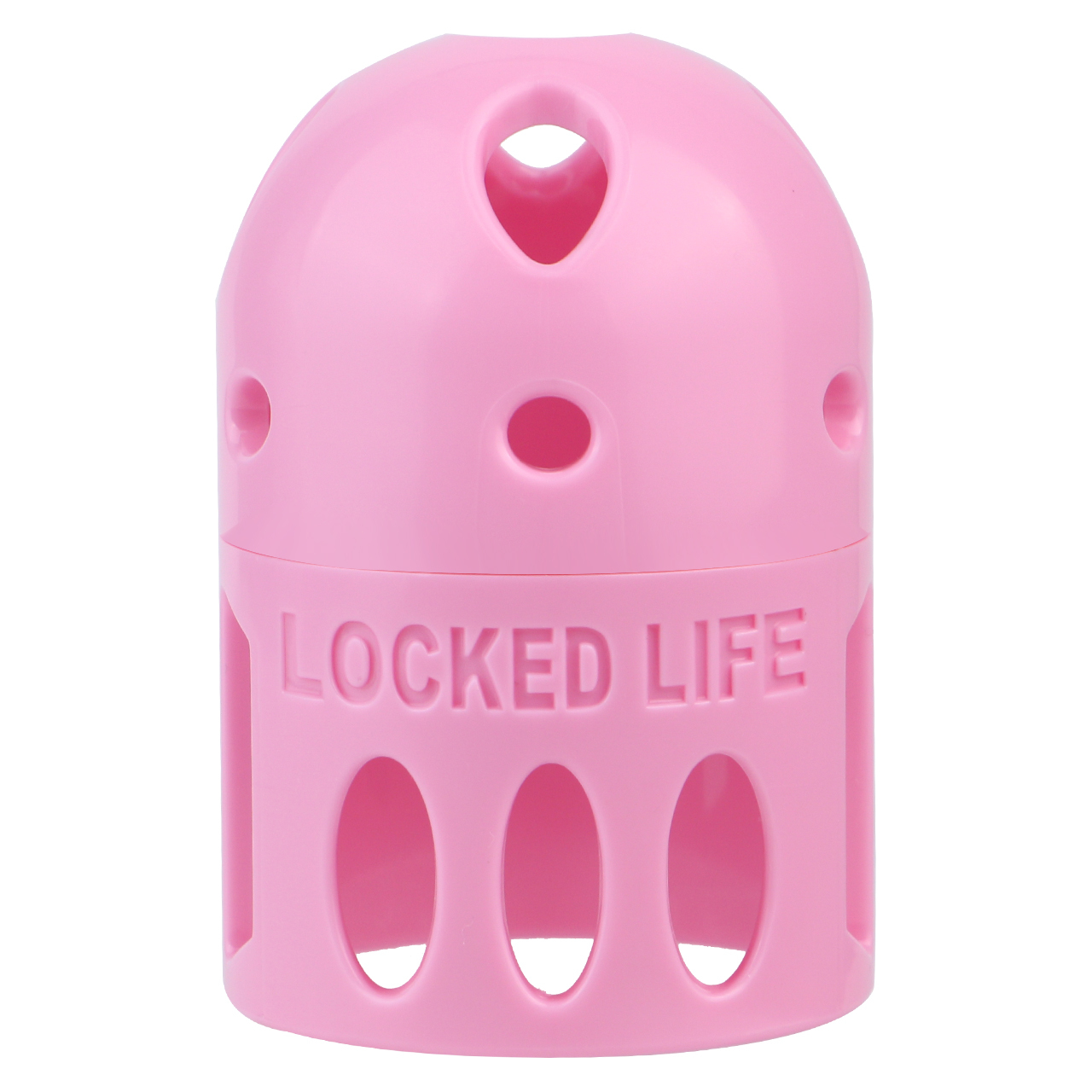 Missile Head Resin Chastity Lock – No Clasp, Futuristic Design