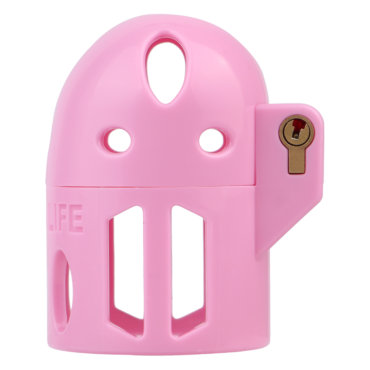 Missile Head Resin Chastity Lock – No Clasp, Futuristic Design