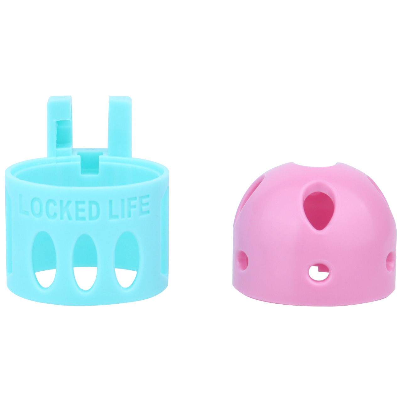 Missile Head Resin Chastity Lock – No Clasp, Futuristic Design