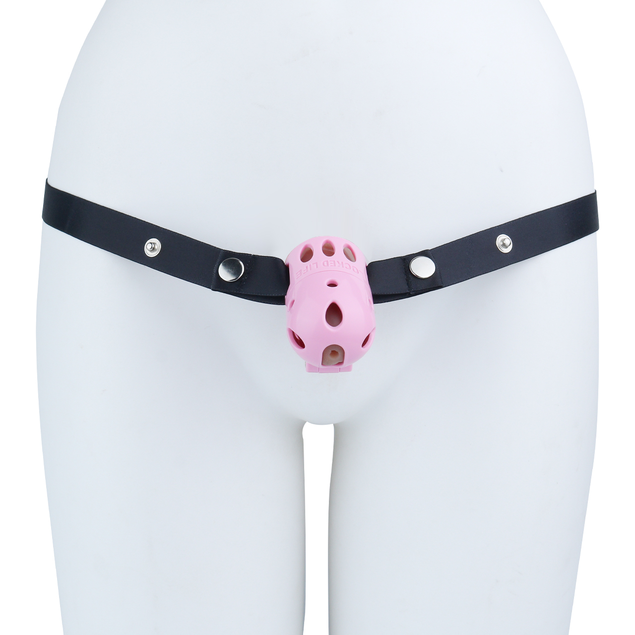 Missile Head Resin Chastity Lock – No Clasp, Futuristic Design