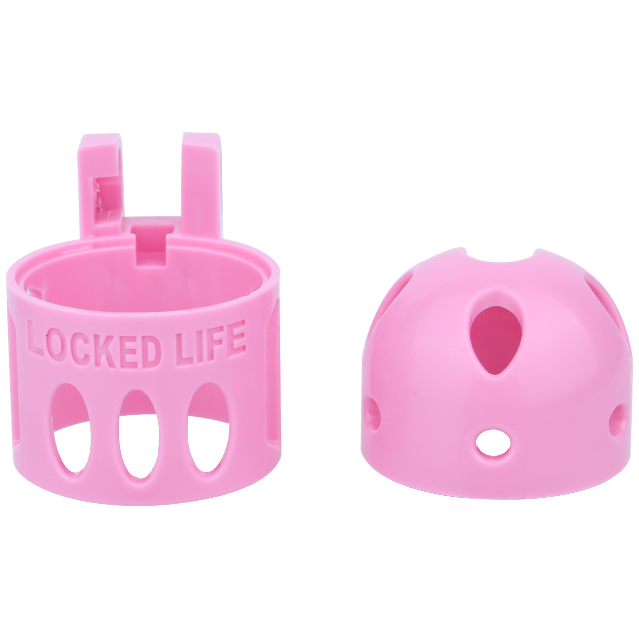 Missile Head Resin Chastity Lock – No Clasp, Futuristic Design