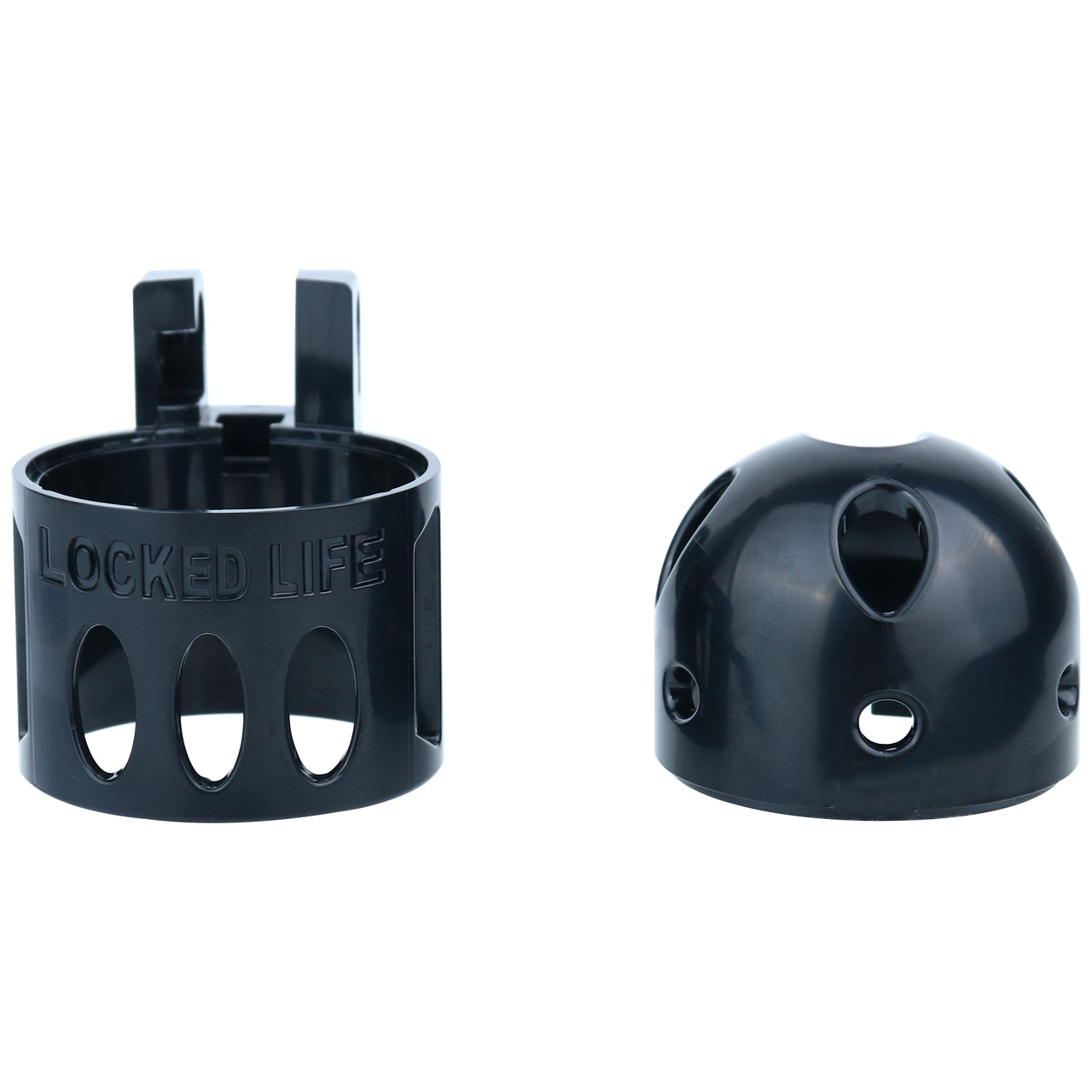 Missile Head Resin Chastity Lock – No Clasp, Futuristic Design
