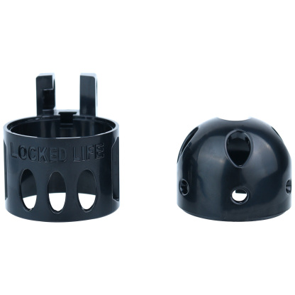 Missile Head Resin Chastity Lock – No Clasp, Futuristic Design