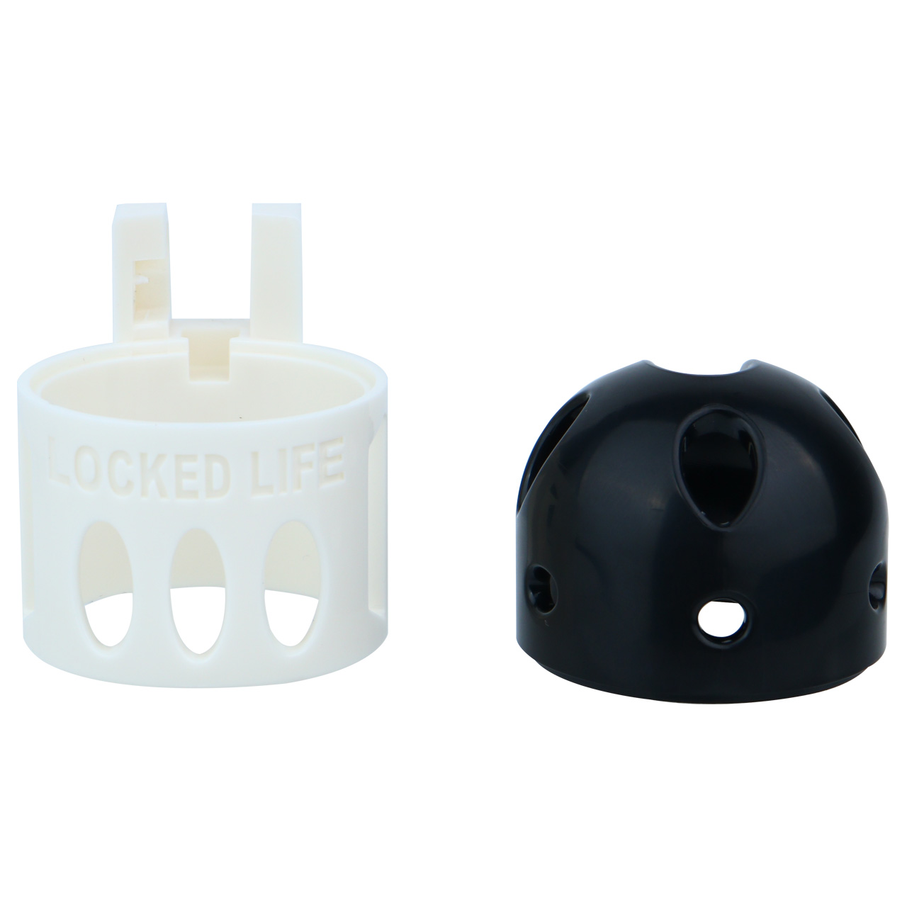 Missile Head Resin Chastity Lock – No Clasp, Futuristic Design
