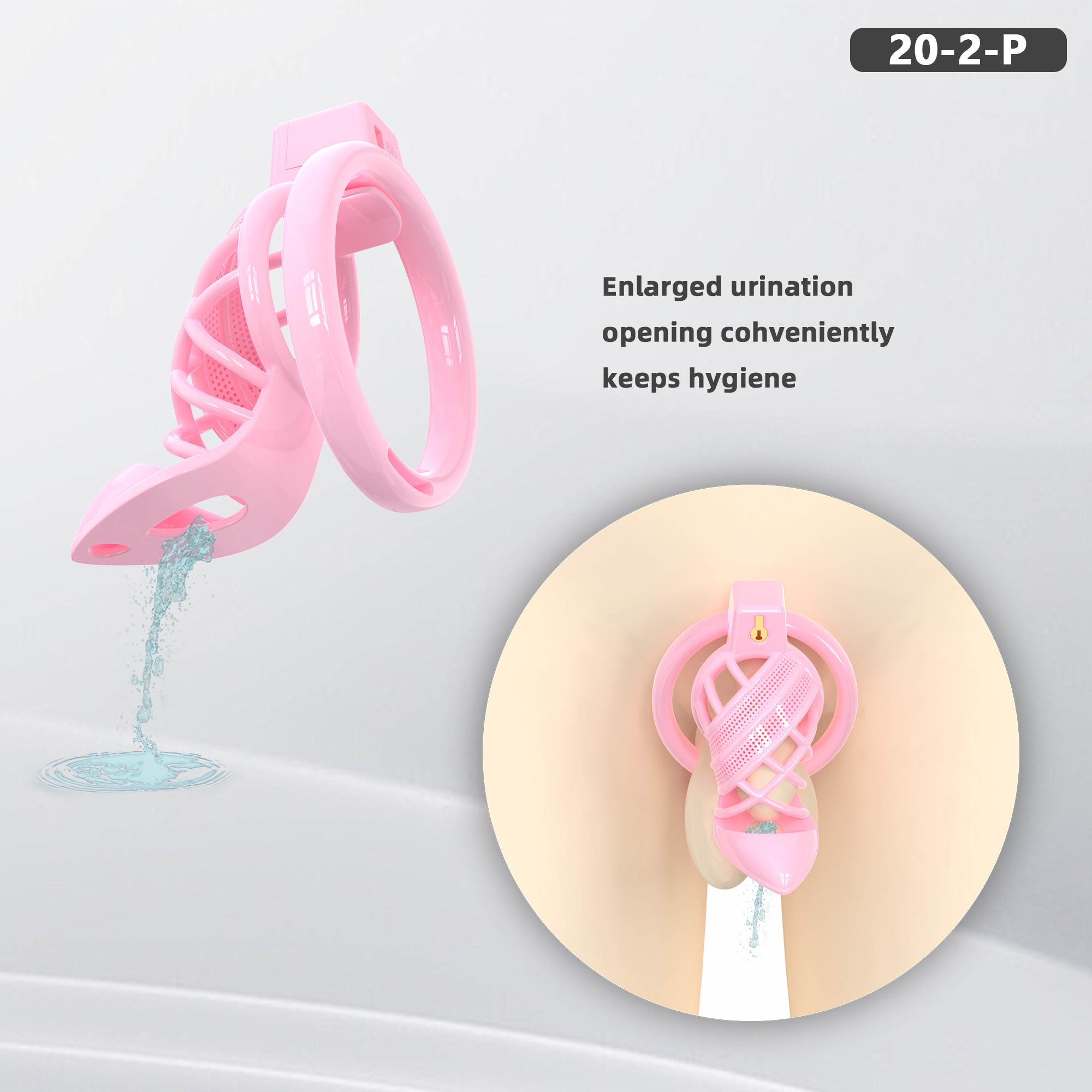 Toyaura High Heel Sissy Chastity Cage
