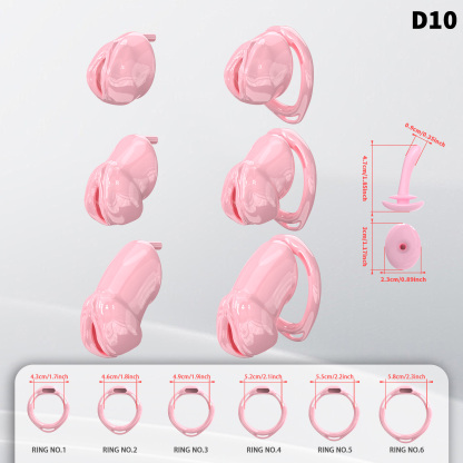 Adjustable Silicone Male Chastity Cage