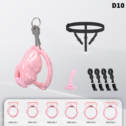 Adjustable Silicone Male Chastity Cage