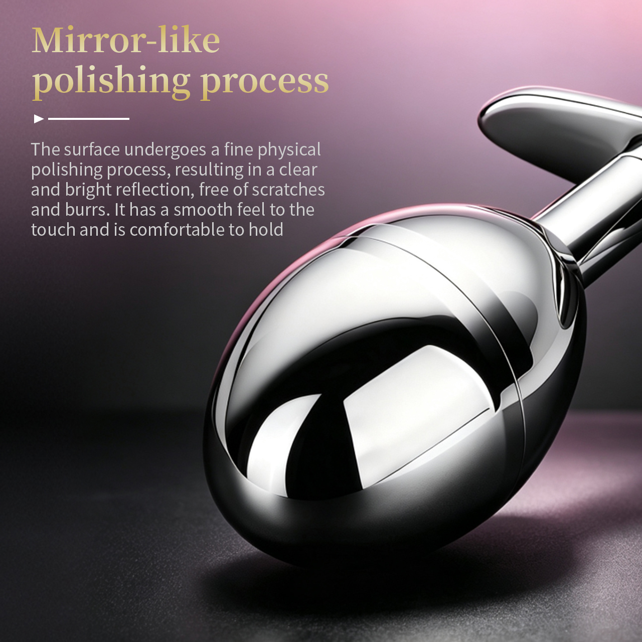 Stainless Steel Key Locking Anal Plug