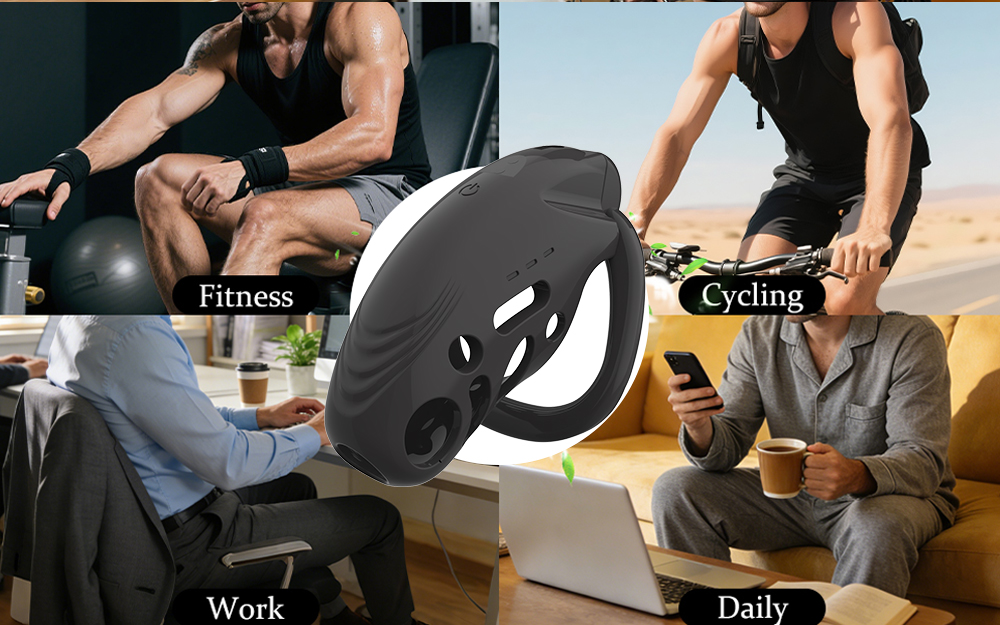 TOYAURA Dragon Vibrating Chastity Cage – APP & Remote Controlled Male Chastity Device with 12 Vibration Modes