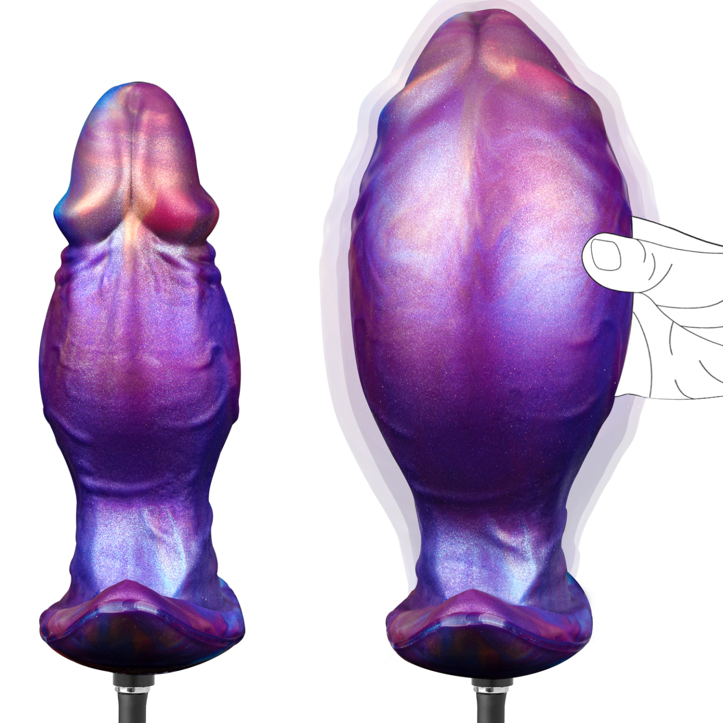 Magnetic Inflatable Anal Plug – Adjustable Expansion Toy