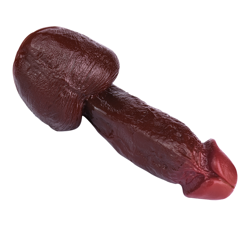Realistic Silicone Dildo – 7.3 Inch Textured Penis Toy