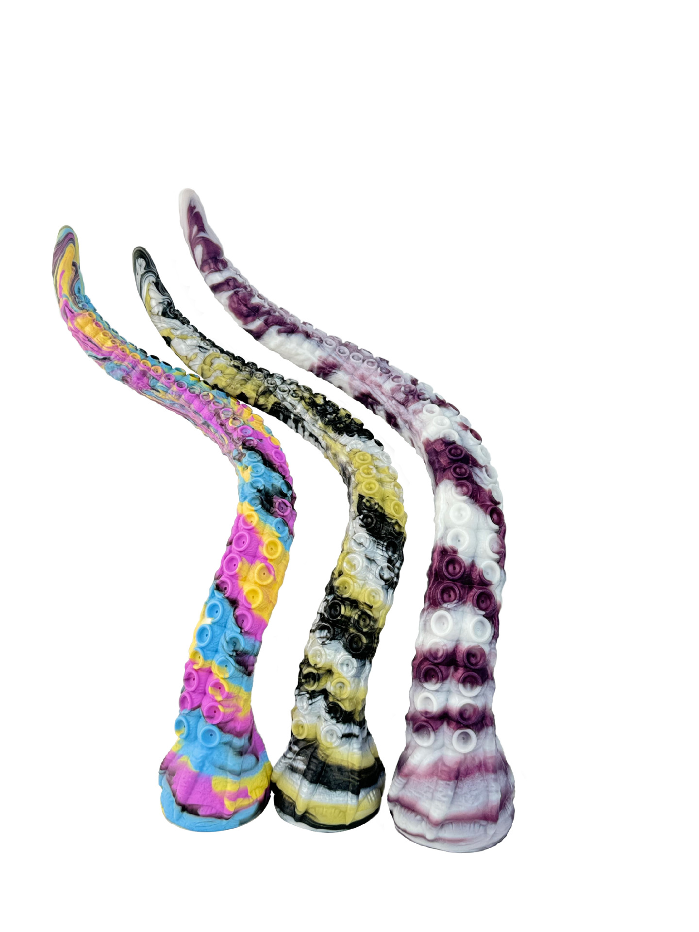 Octopus Tentacle Dildo – Realistic Suction Base Silicone Toy