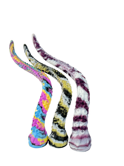Octopus Tentacle Dildo – Realistic Suction Base Silicone Toy