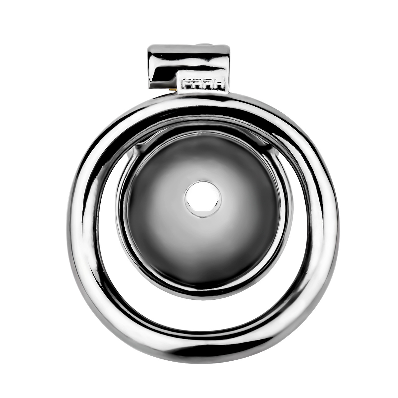 Tiger Head Metal Chastity Cage with Elastic Strap