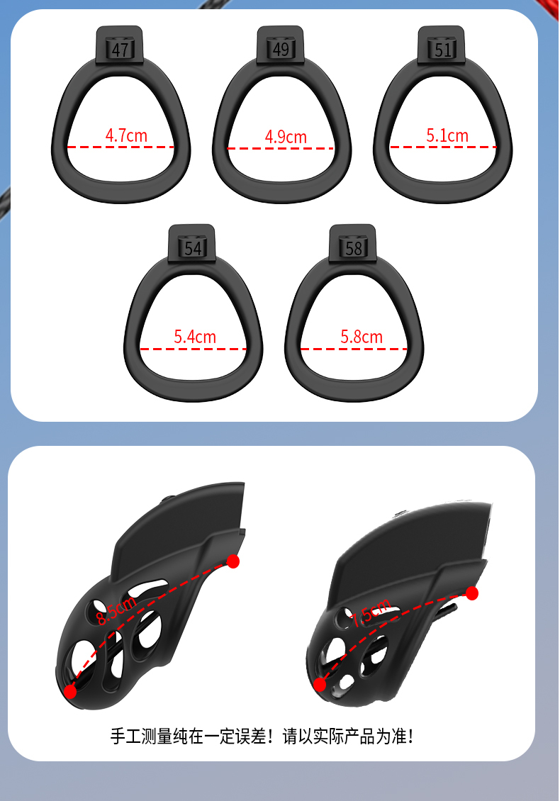 Smart Vibrating Chastity Cage (with Urethral Plug) — A Male Chastity Device Controlled via App and Remote Control