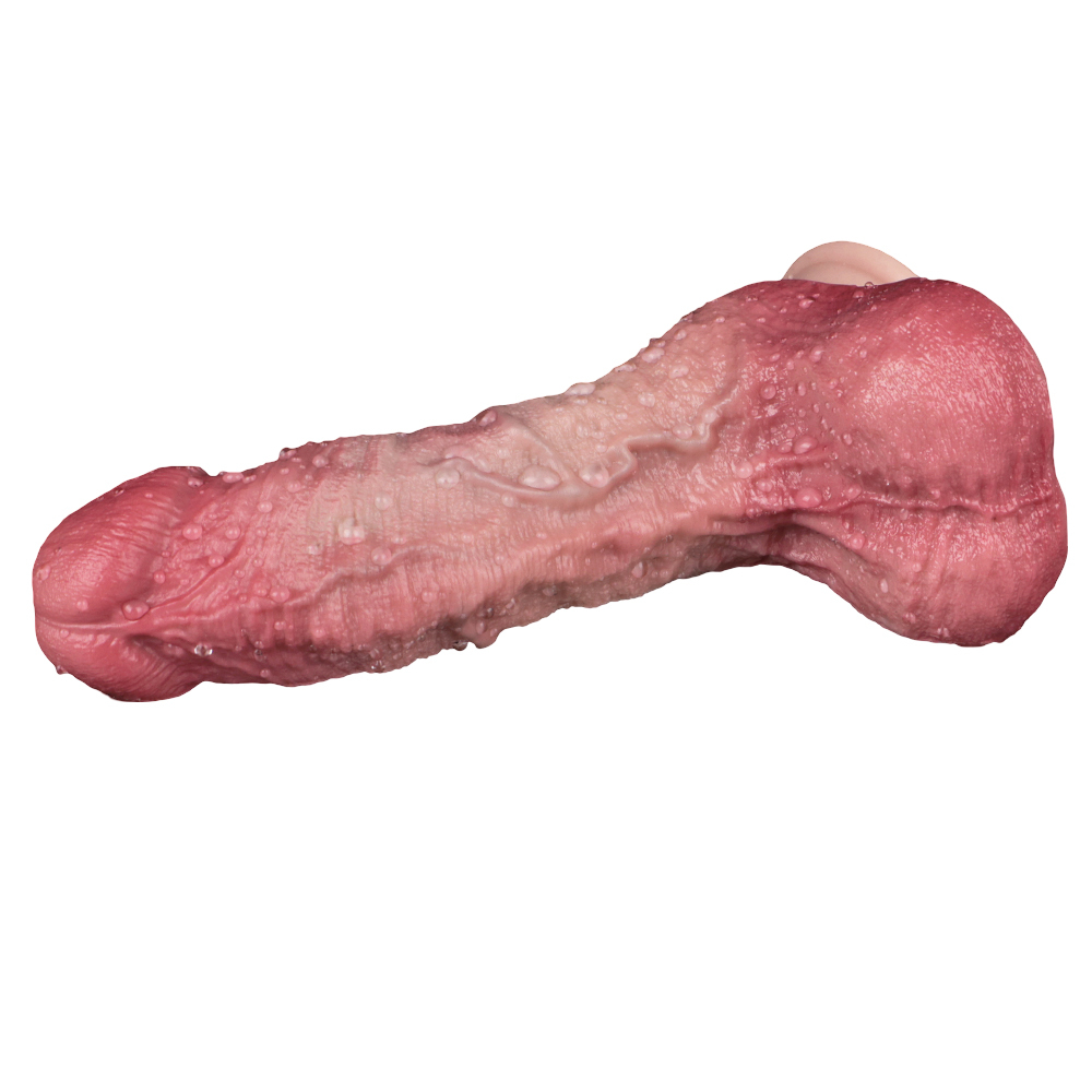 OS-ADL5067-Realistic Dual-Layer Firmness Skin-Tone Dildo