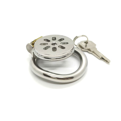 Stainless Steel Chastity Lock with Secure Key System