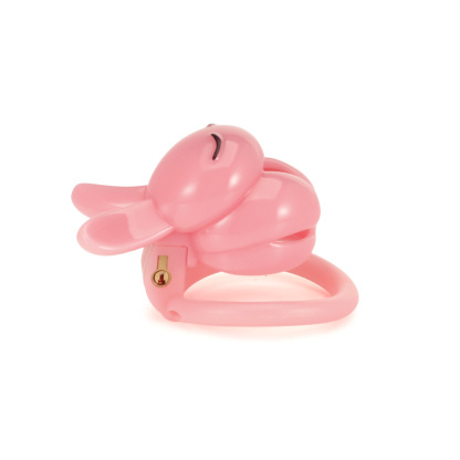 Resin Bunny Chastity Lock – Cute Lightweight Chastity Device (2 Colors)