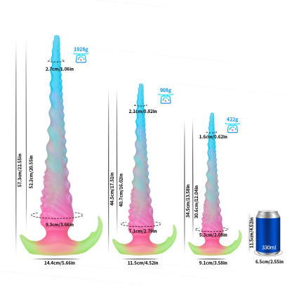 Sailing Octopus Hand Blue Pink Purple Tentacle Dildo