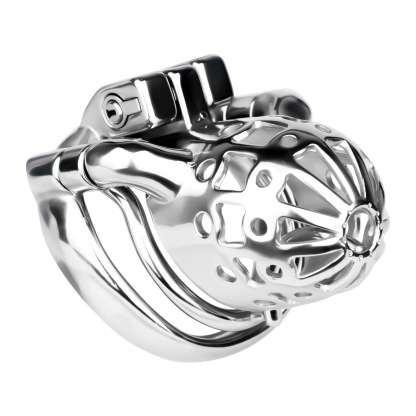 Stainless Steel Male Chastity Cage – Ventilated Secure Chastity Device