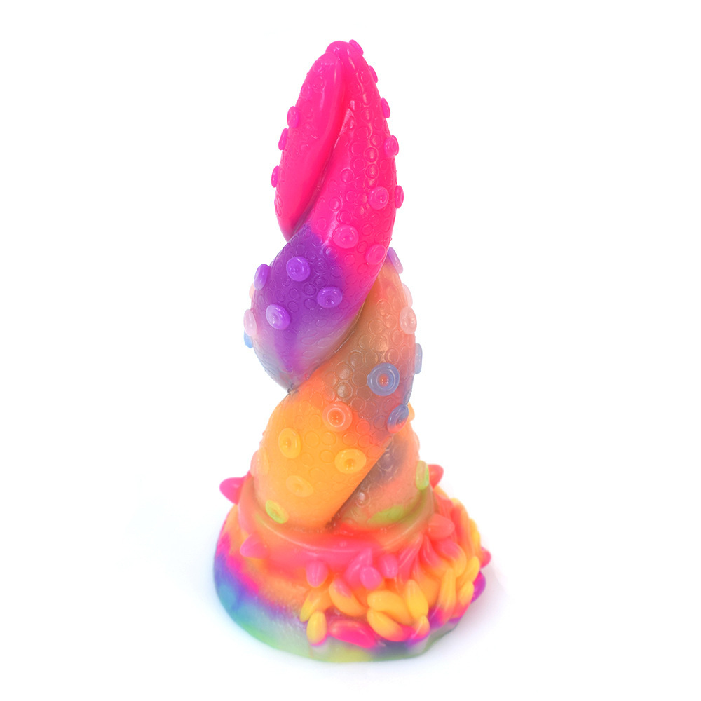 Glow-in-the-Dark Spiral Tentacle Dildo 