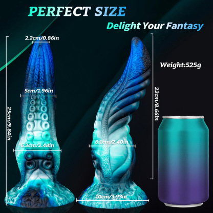 Deep Sea Fantasy Tentacle Dildo – Premium Silicone Artistic Pleasure Toy
