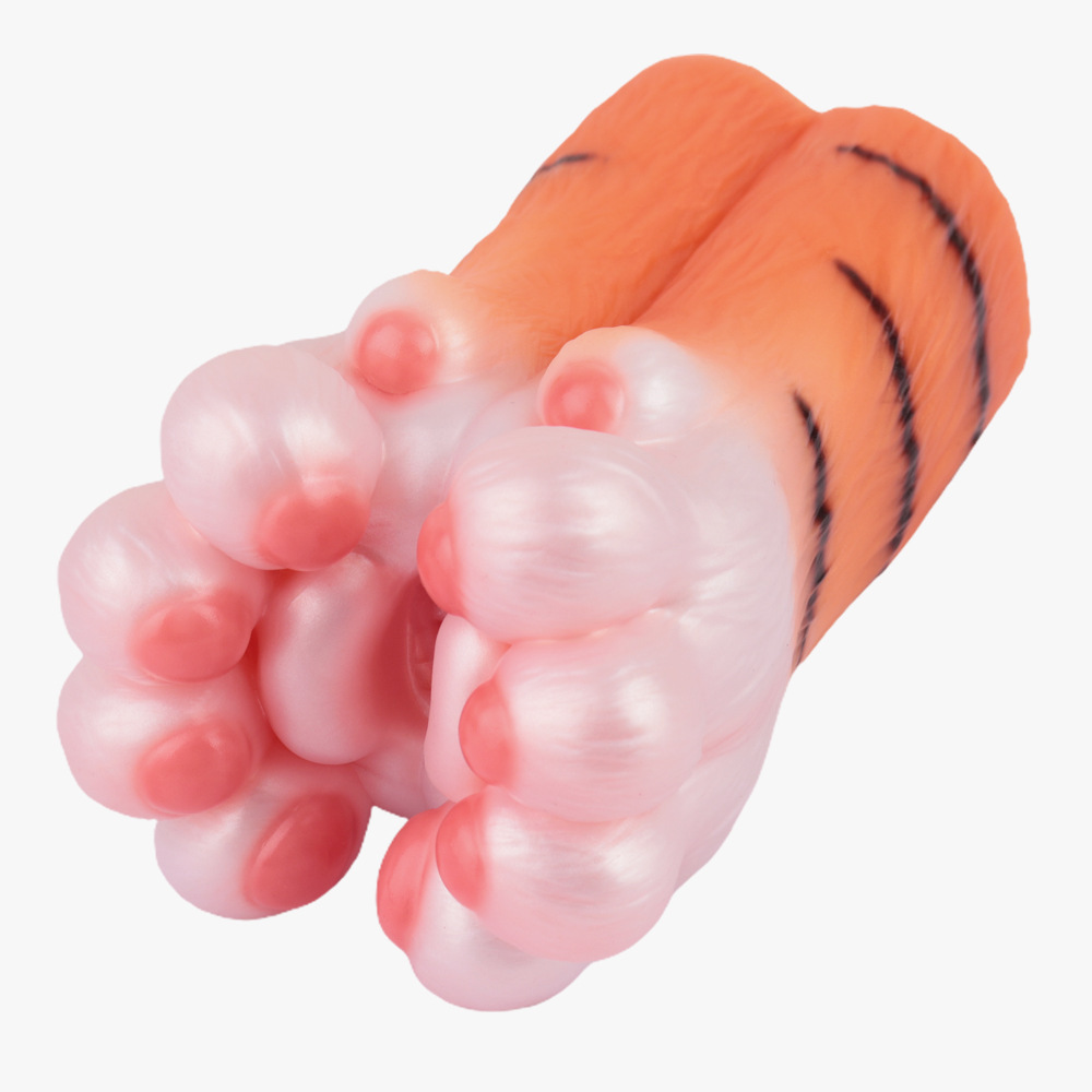 Tiger Paw Silicone Masturbator – Fantasy-Inspired Textured Stroker