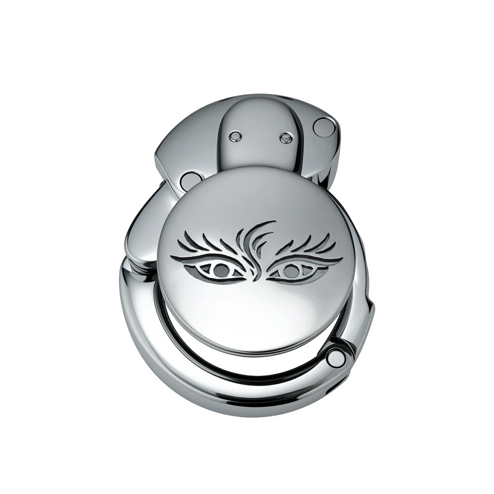 304 Stainless Steel Men’s Chastity Lock with Eye Design | Secure Long Cage with Adjustable Rings