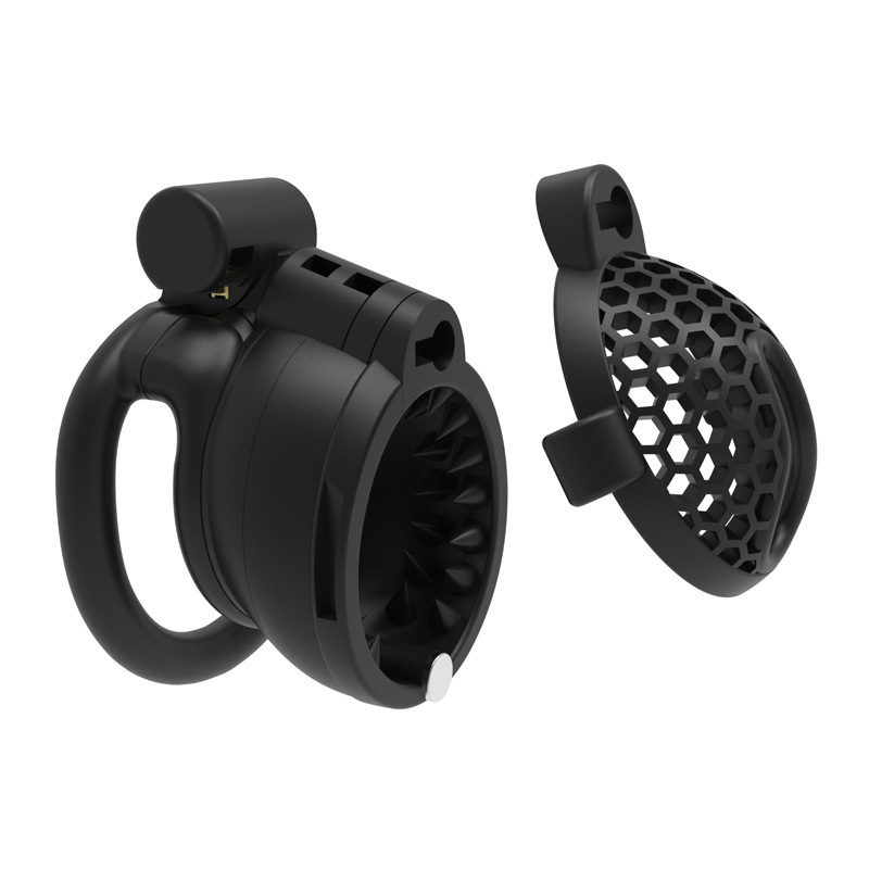 Spiked Interior Locking Cage – Ventilated Adjustable Wearable Design