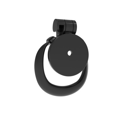 Ace Pattern Flat Chastity Lock – Black Metal Security Lock with 4 Designs