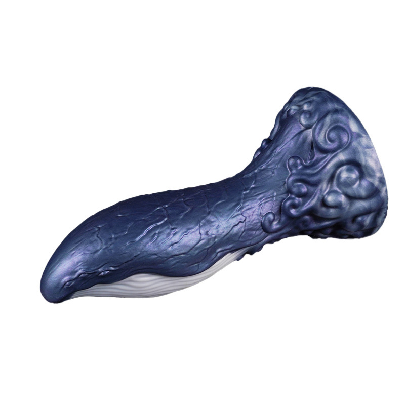 Whale-Inspired Fantasy Silicone Dildo