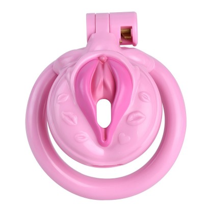Resin Chastity Cage with Adjustable Strap