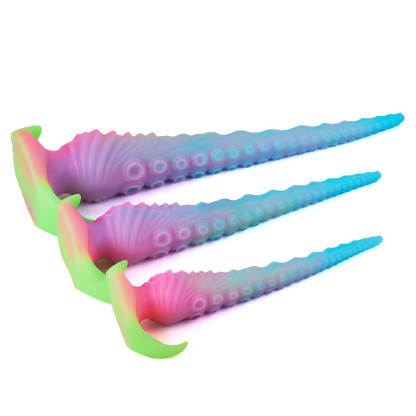 Sailing Octopus Hand Blue Pink Purple Tentacle Dildo