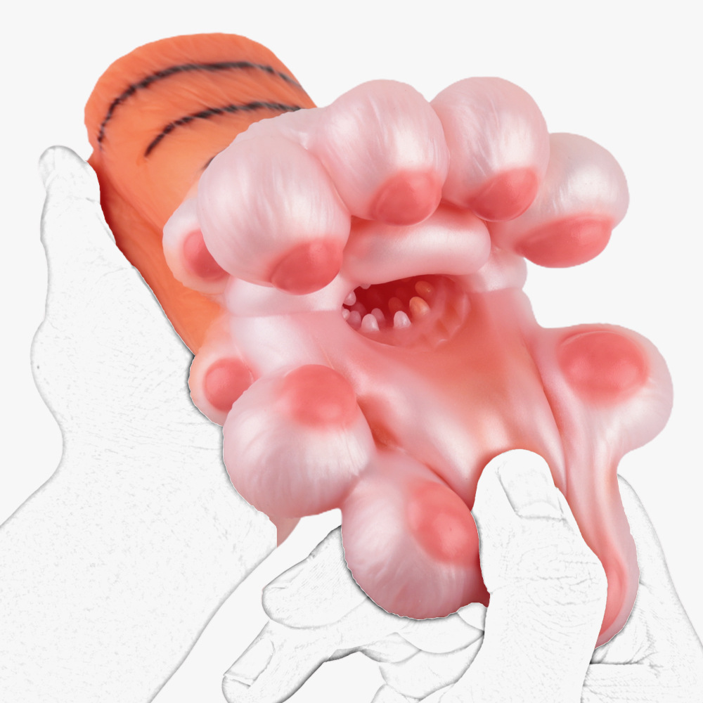 Tiger Paw Silicone Masturbator – Fantasy-Inspired Textured Stroker