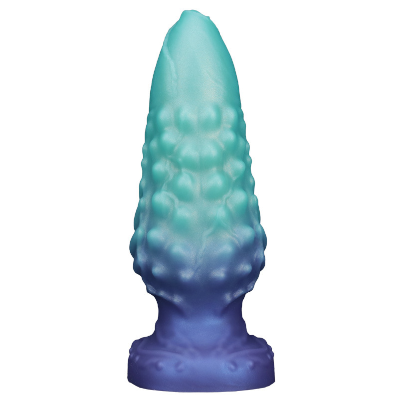 Abyssal Tentacle Plug — Textured Fantasy Silicone Butt Plug (4 Sizes)
