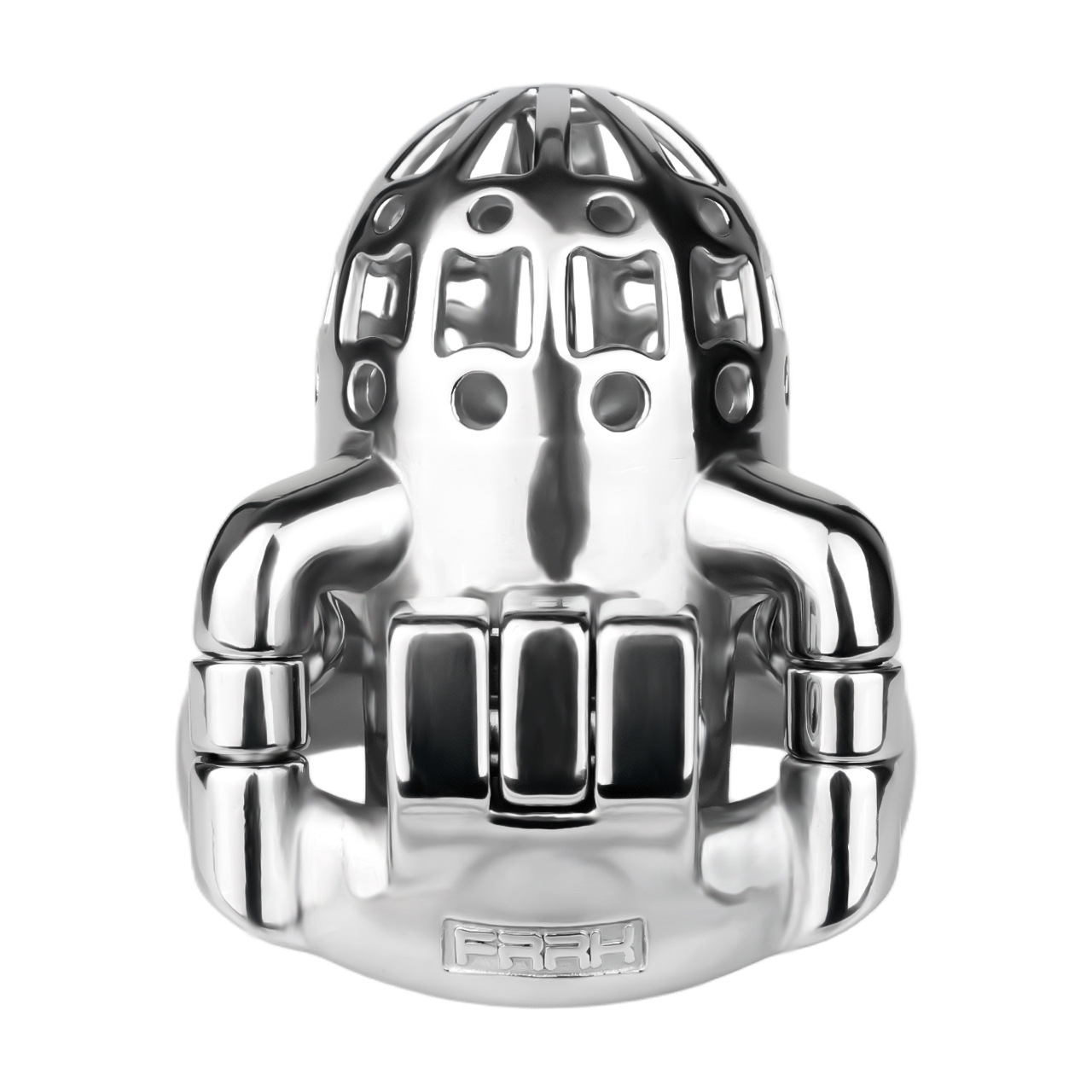 Stainless Steel Male Chastity Cage – Ventilated Secure Chastity Device