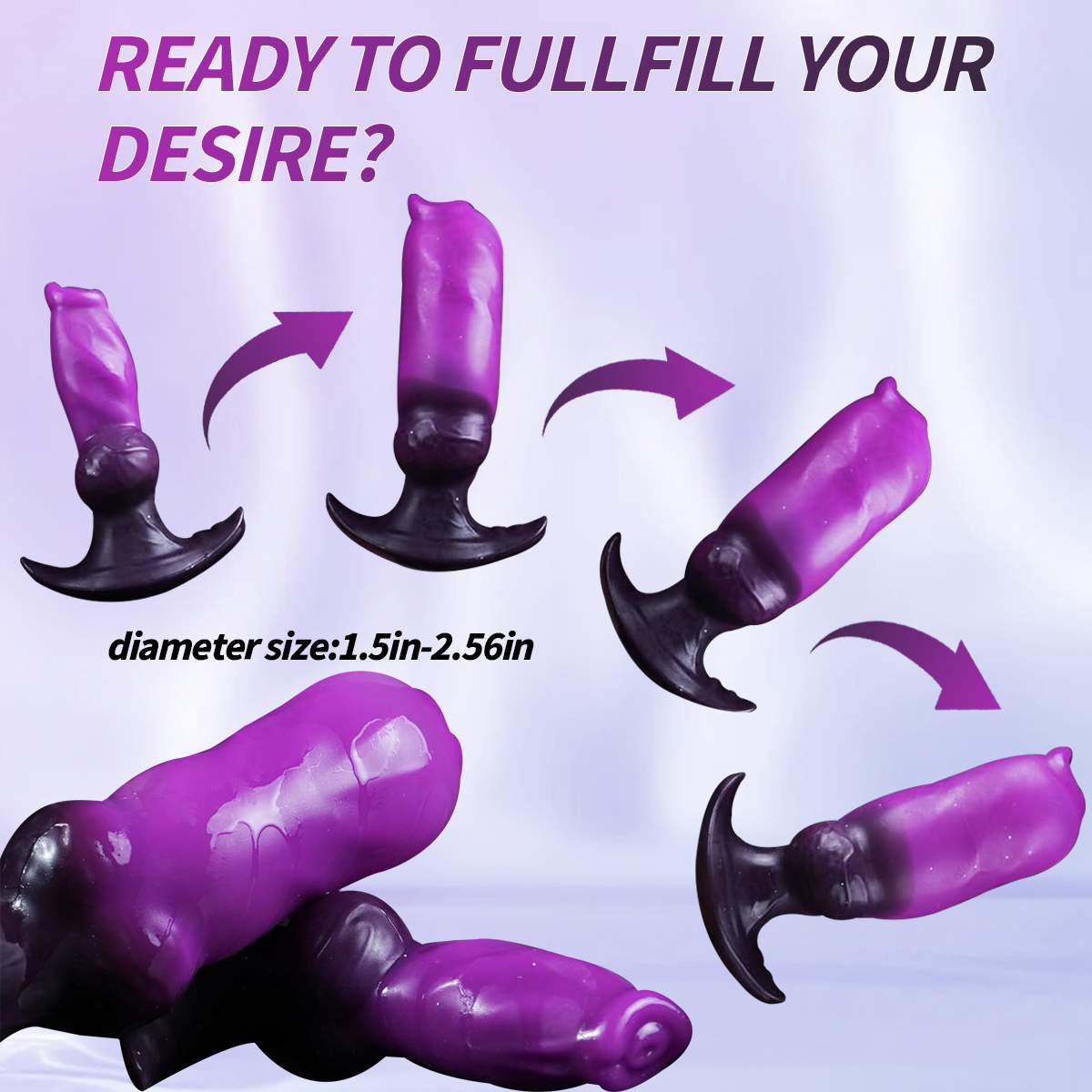 Magnetic Inflatable Anal Plug – Adjustable Butt Plug