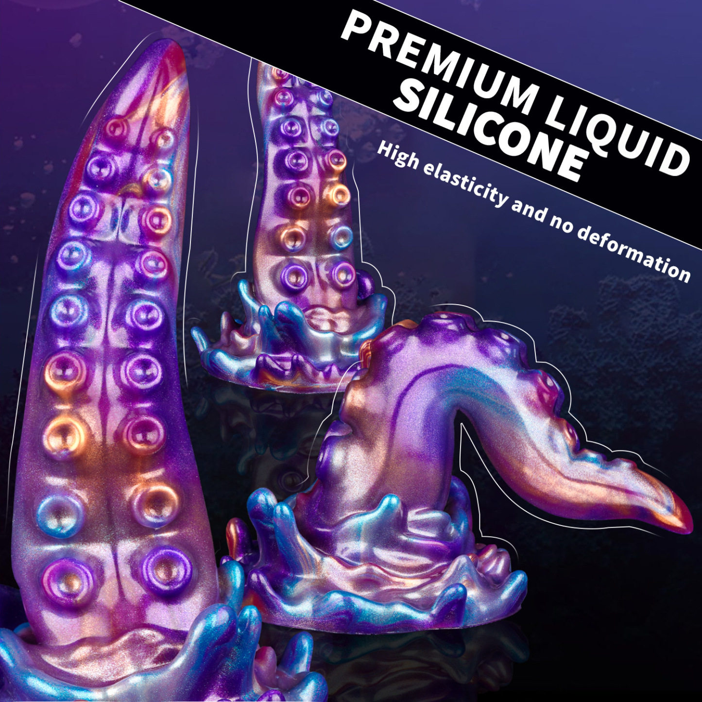 Astral Abyss Tentacle Dildo – Premium Silicone Fantasy Texture Toy