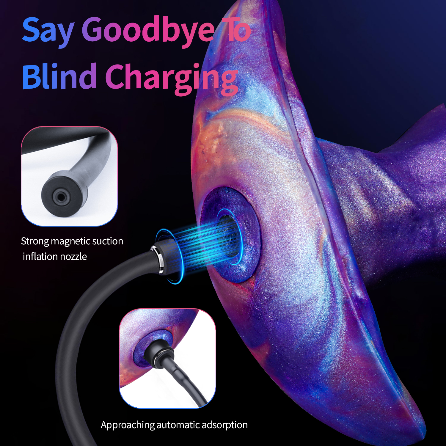 Magnetic Inflatable Anal Plug – Adjustable Expansion Toy