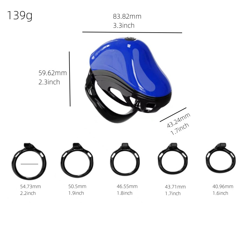 Smart Vibrating Chastity Lock with APP & Remote Control