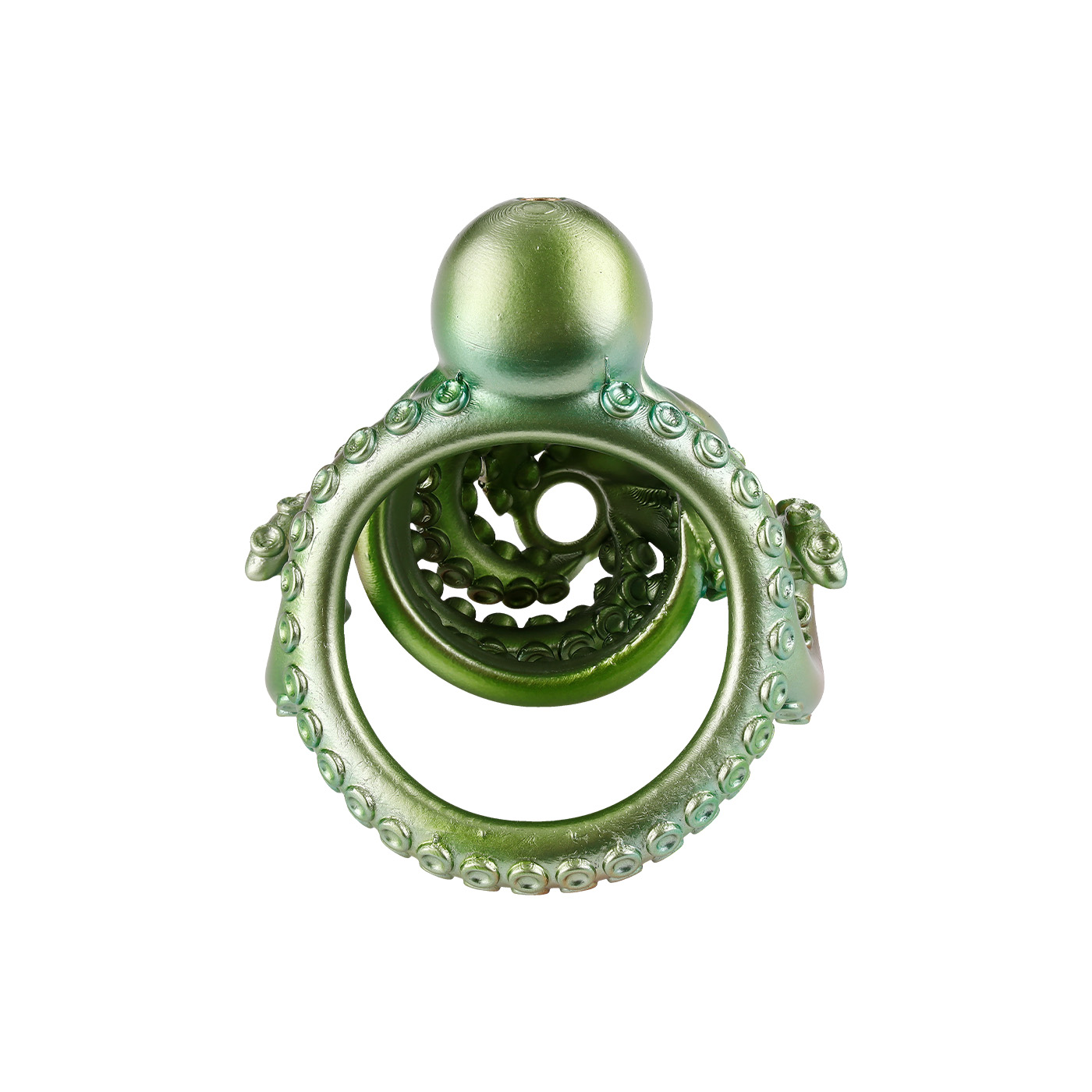 Cthulhu Eye Chastity Lock – Gothic Resin Design
