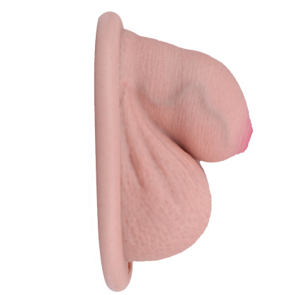 Realistic Silicone Chastity Lock with Decorative Cover