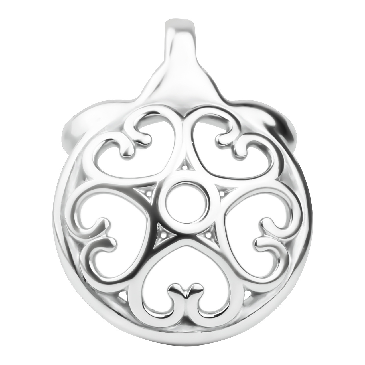 Stainless Steel Male Chastity Device – Ornate Metal Chastity Cage with Secure Lock