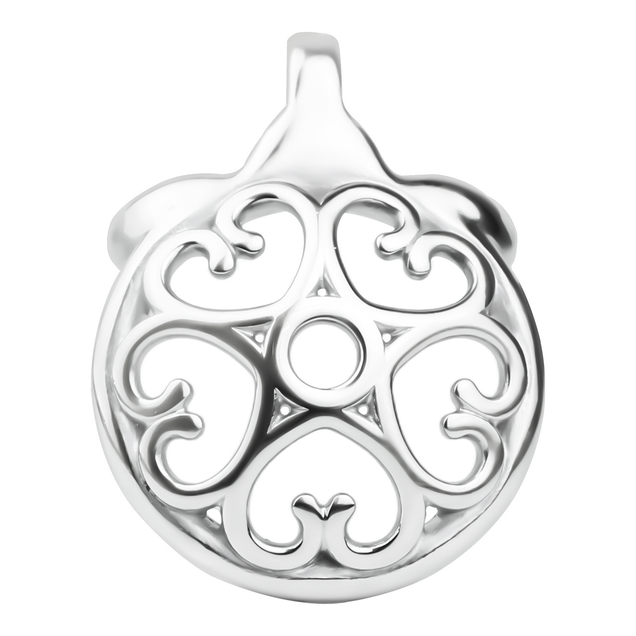 Stainless Steel Male Chastity Device – Ornate Metal Chastity Cage with Secure Lock