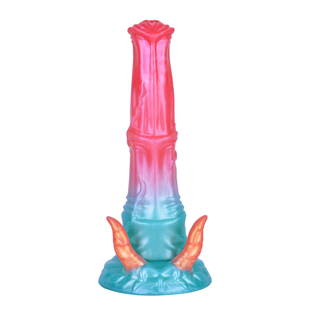 Fantasy Silicone Dildo with Gradient Color