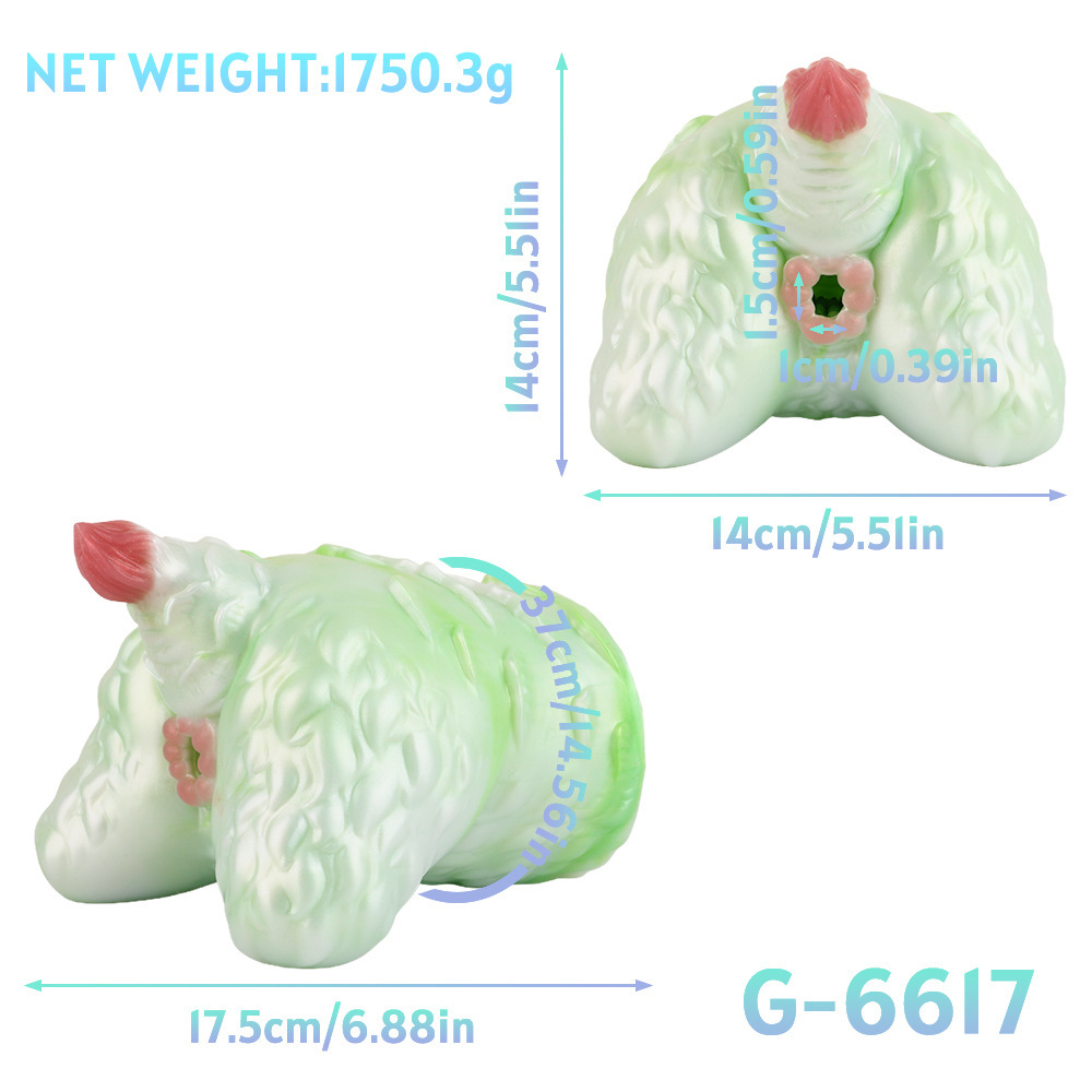 Mythical Beast Hip Masturbator – Premium Silicone, Textured Internal Channel